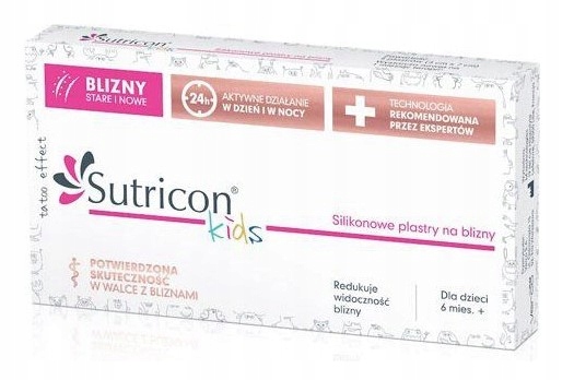 

Sutricon Kids Plastry na blizny 3x7cm 5 sztuk