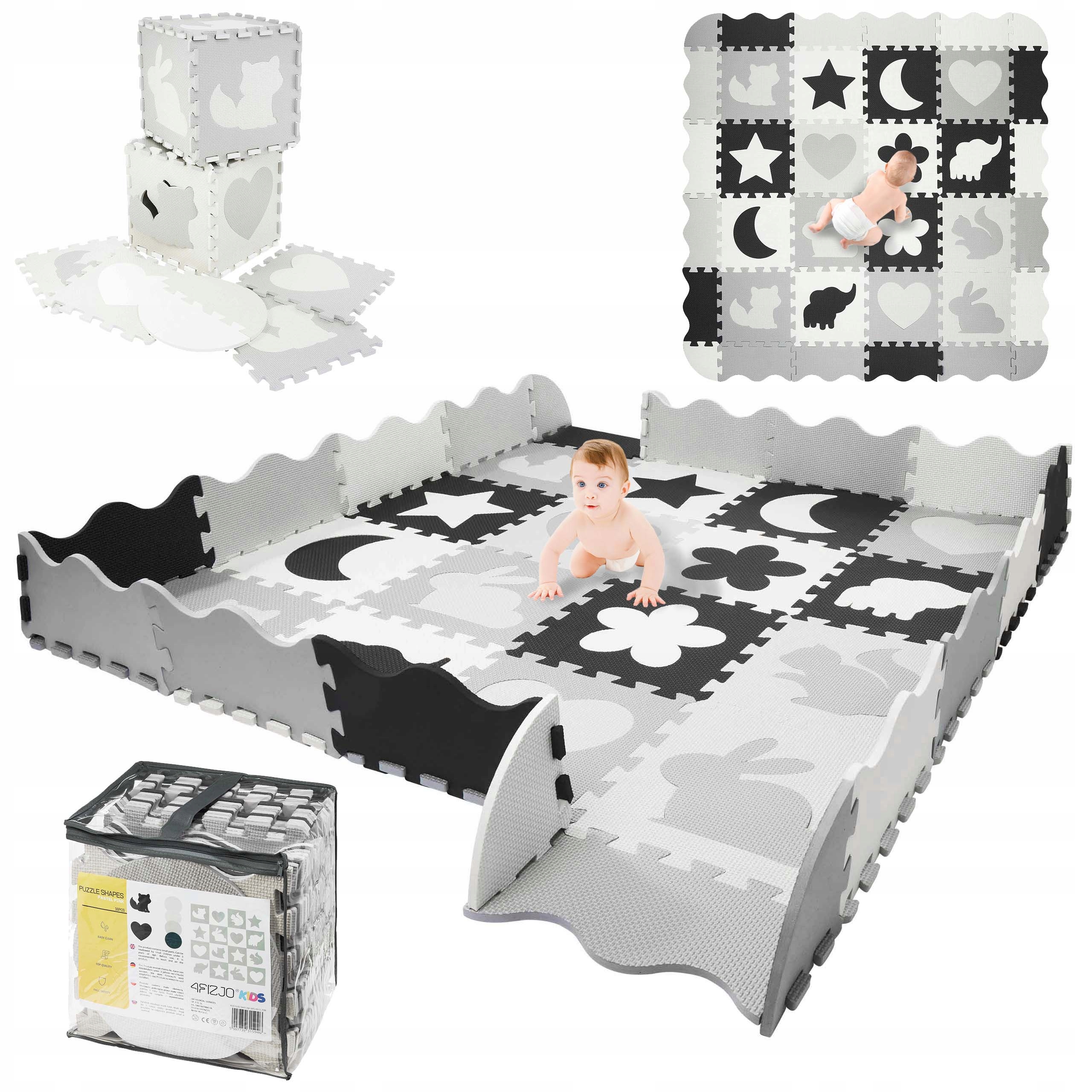

Puzzle Piankowe Mata Edukacyjna Kojec 36szt. XXL
