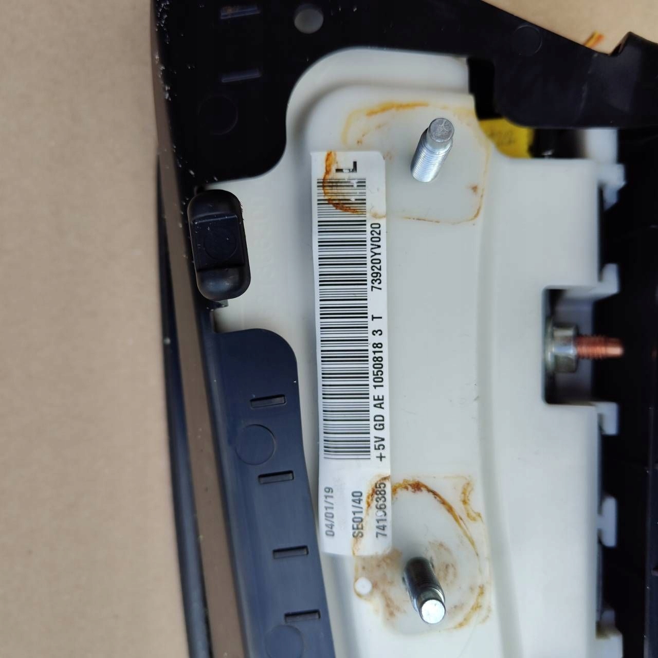 airbag luft sitz links Citroen C1 108 Aygo 0Z0AA076SI