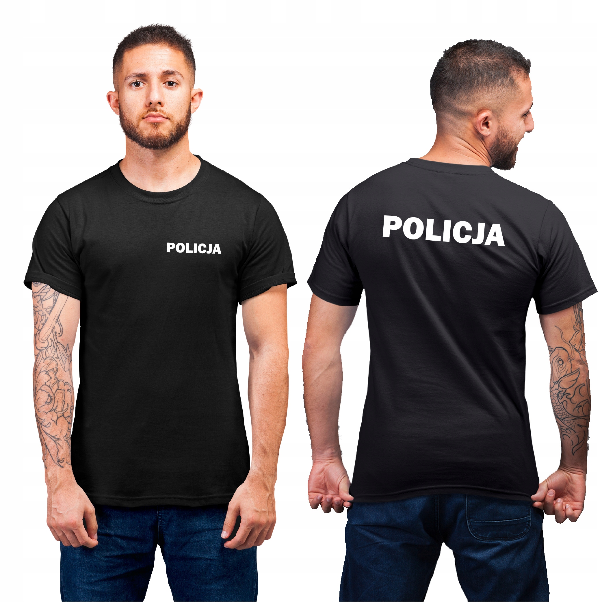 

Koszulka Bawełniana Policja Dla Policjanta Nadruk