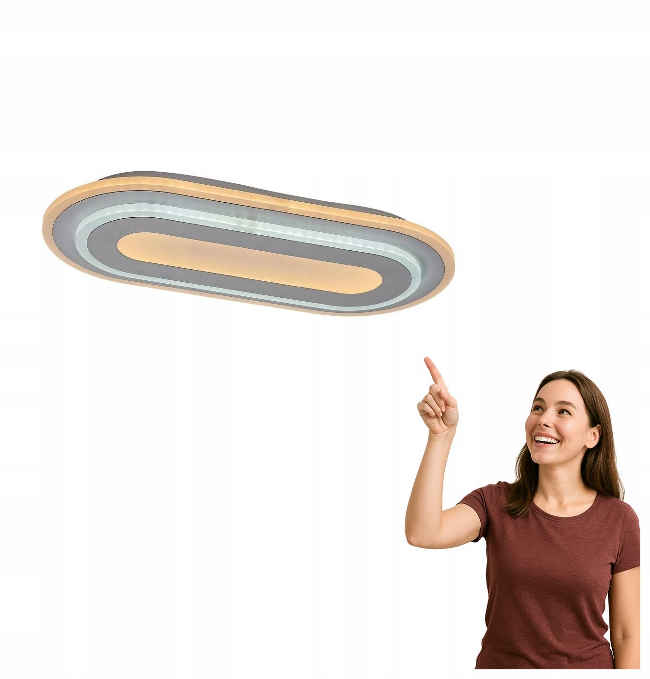 Led stropná lampa 40W Prue 71110 Rabalux