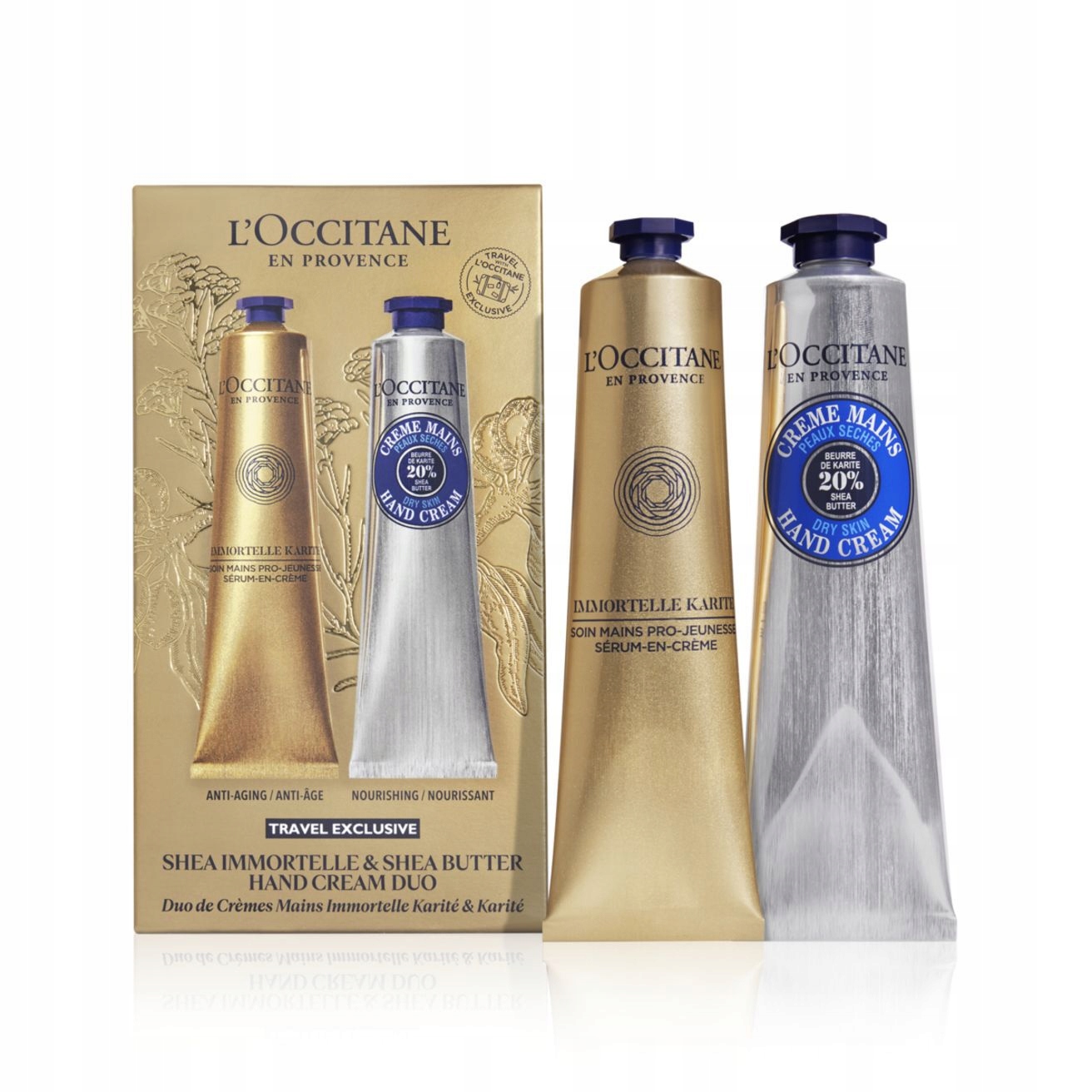 L'Occitane Zestaw Krem Do Rąk Shea 2x75ml