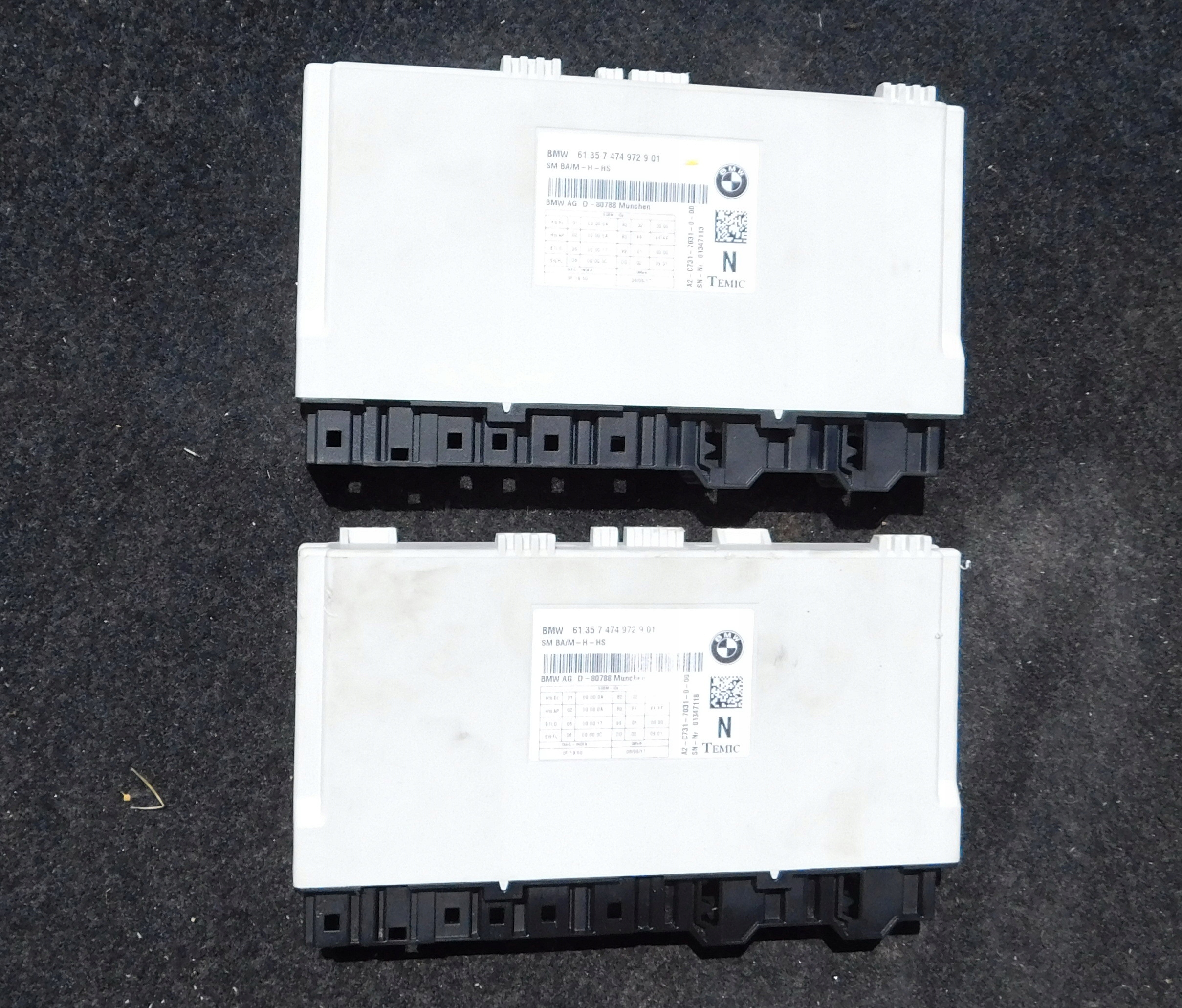 BMW F82 M4 M3 F80 M2 3.0i 3.0 S55 MODUŁ STEROWNIK FOTELA GRZANIE 7474972