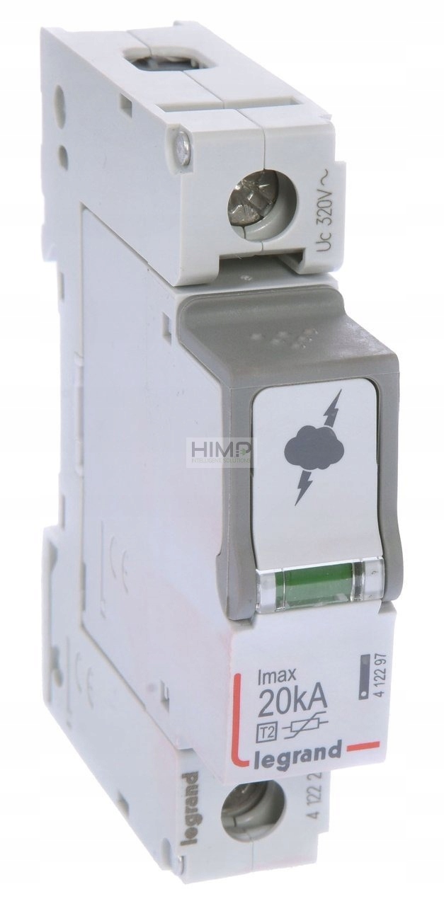 Svodič přepětí T2 20 Ka 1P Legrand 412220