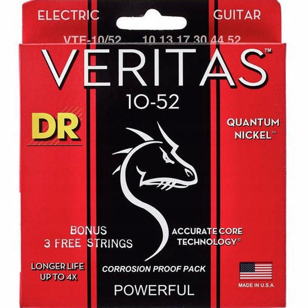 Dr VTE-10 struny do elektrycznej 10-52 3 zapasy