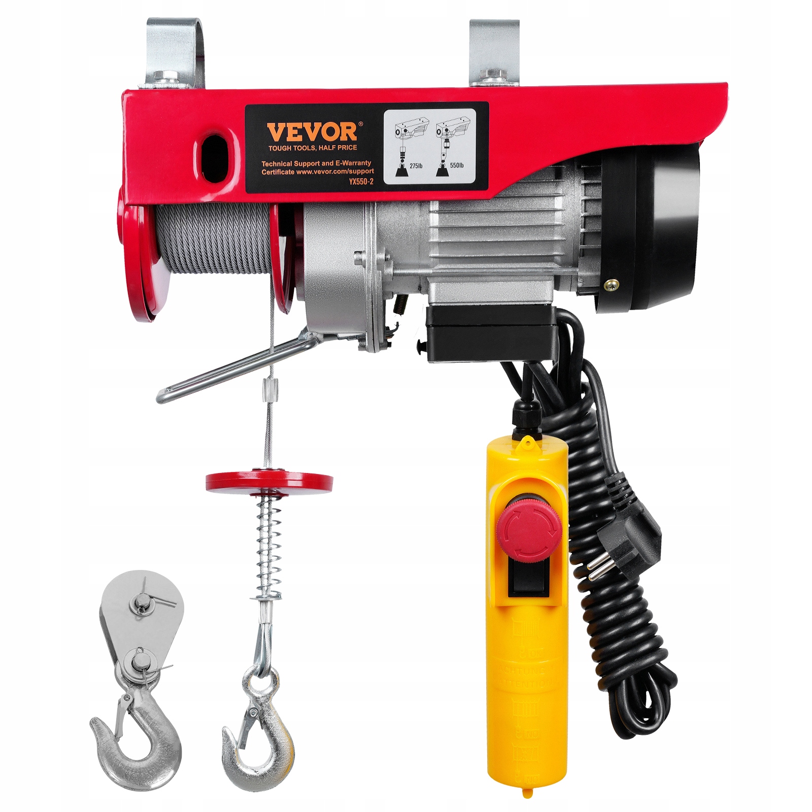 

Vevor Wyciągarka Wciągarka Elektryczna 250KG 510W