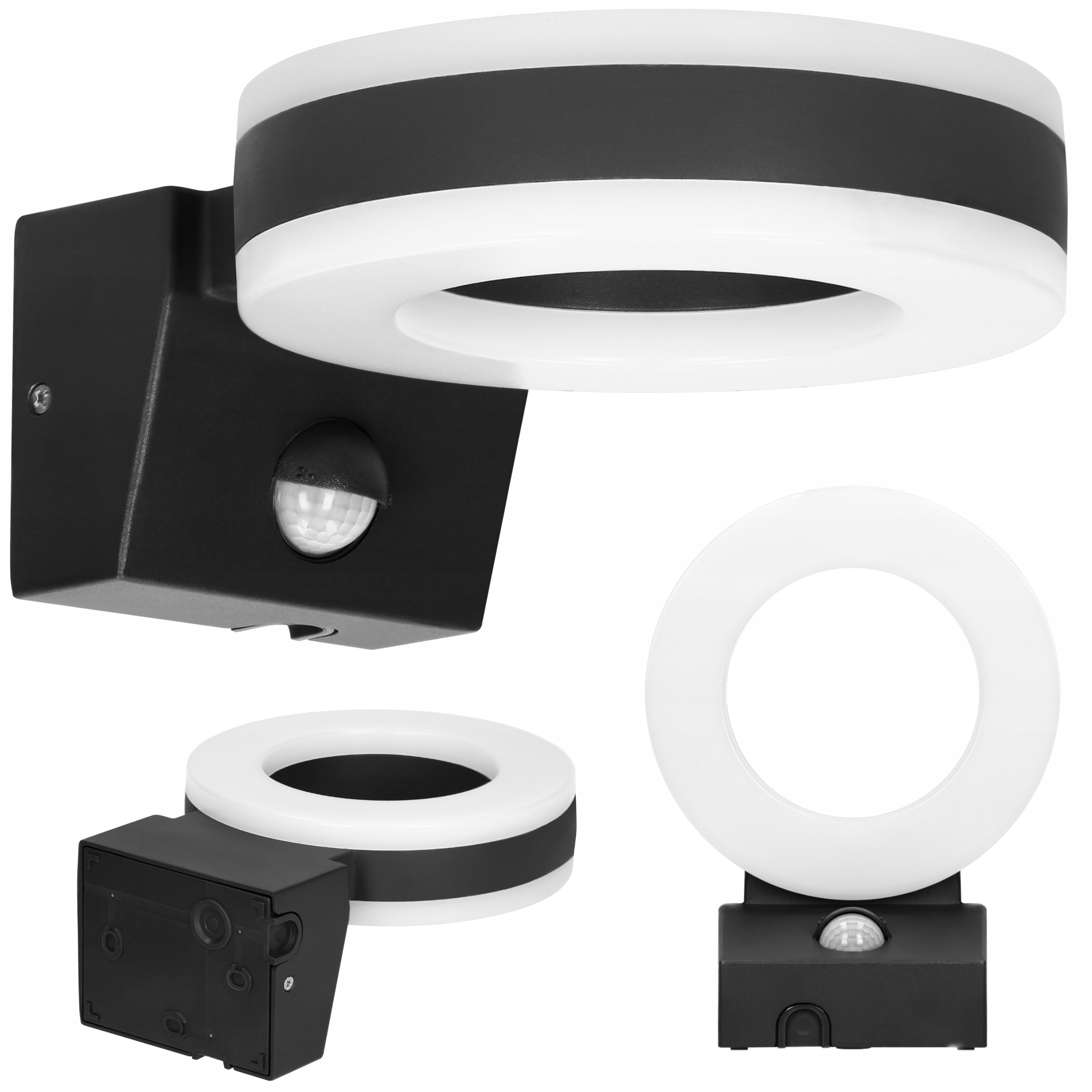 

Lampa Zewnętrzna Elewacyjna Z Czujnikiem Ruchu 20W