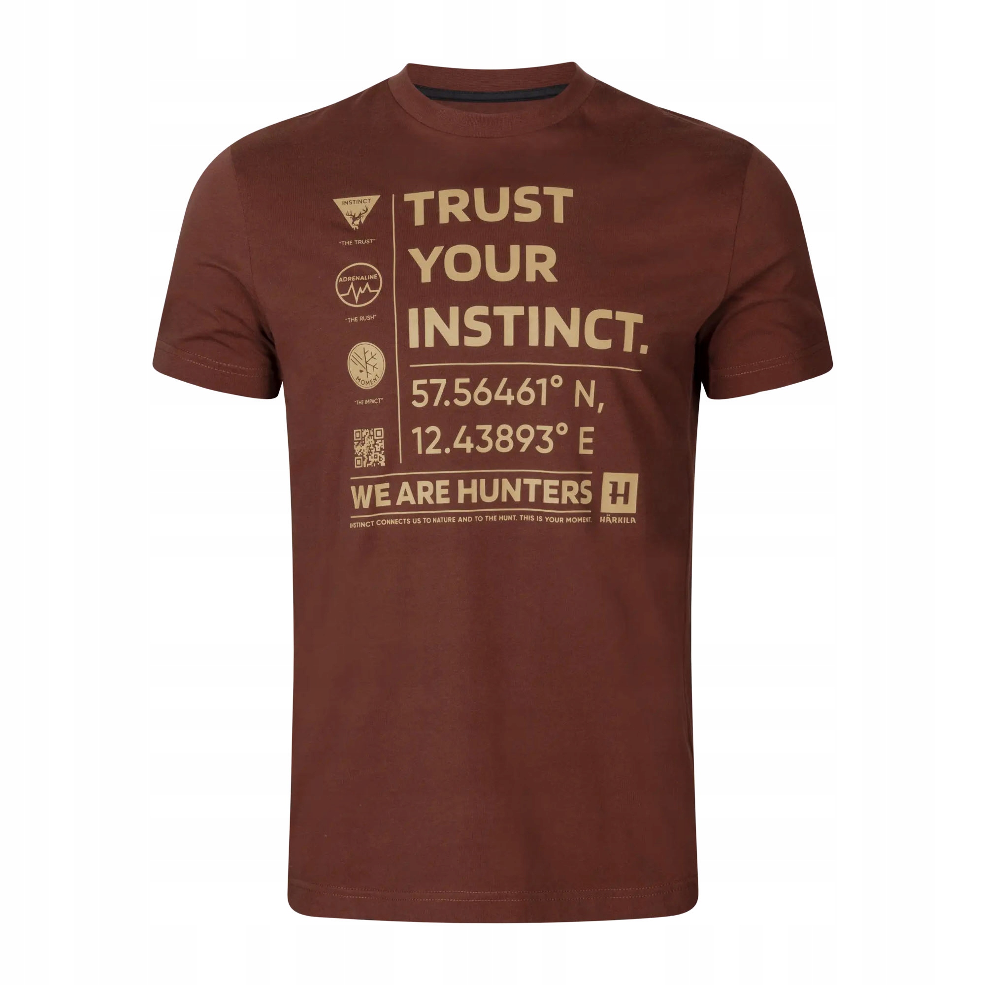 Koszulka Härkila Impact Golden brown 5XL