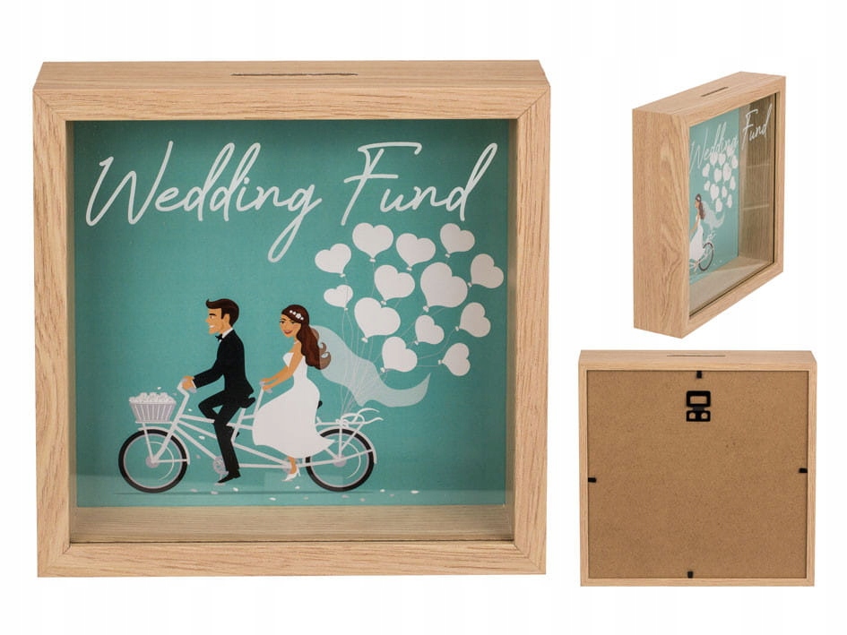 

Skarbonka zbiórka na Ślub Wedding Fund Wesele Para