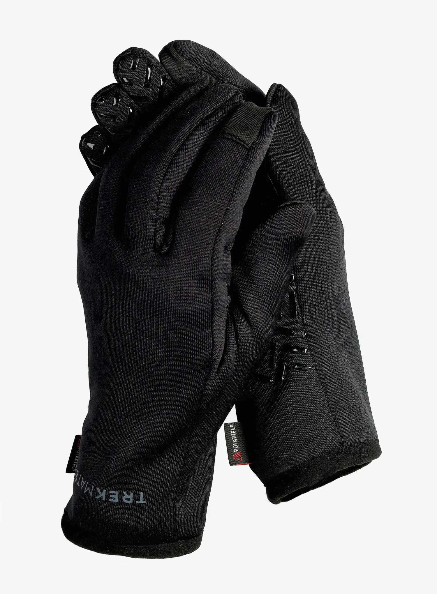 Rukavice pro smartphone Trekmates Strath Grip Glove černé, velikost XL