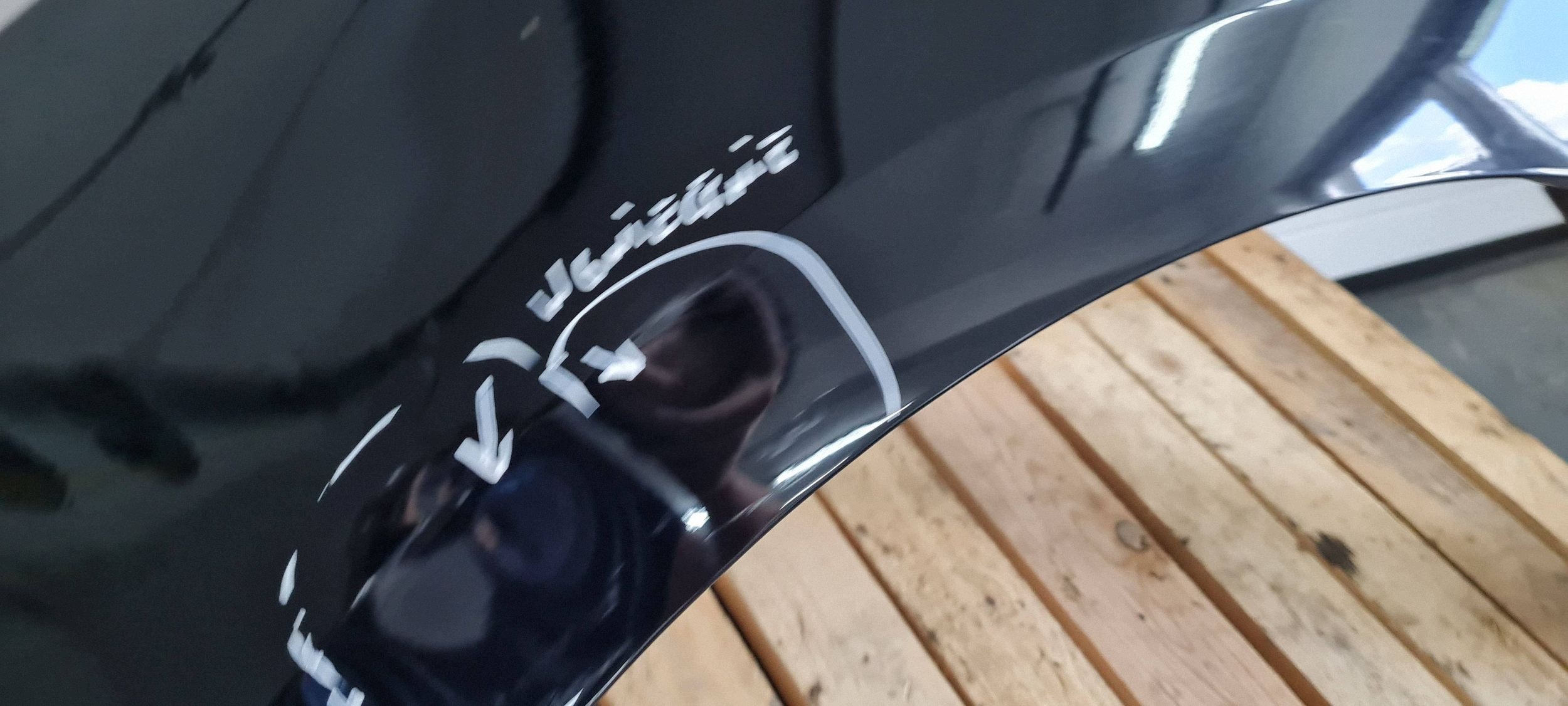 Ford Edge II 2020 ST LIFT fender left front ORG UM AGATE BLACK