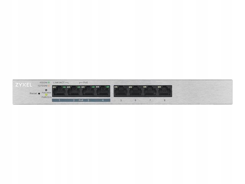 Zyxel GS1200-8HPV2-EU0101F Zyxel GS1200-8HP 8-port GbE WebSmart metal