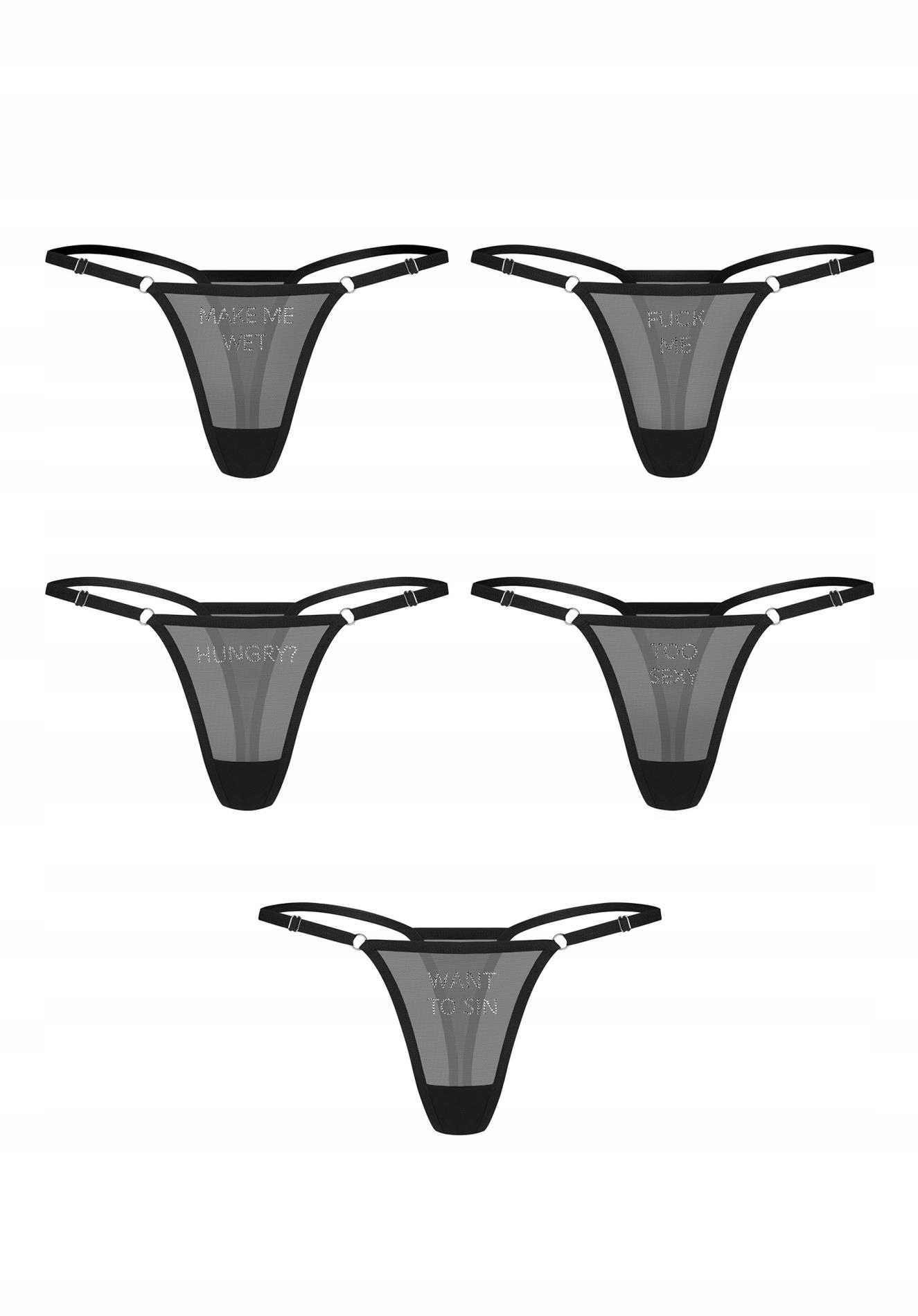 Violami 5-balení tanga L/XL