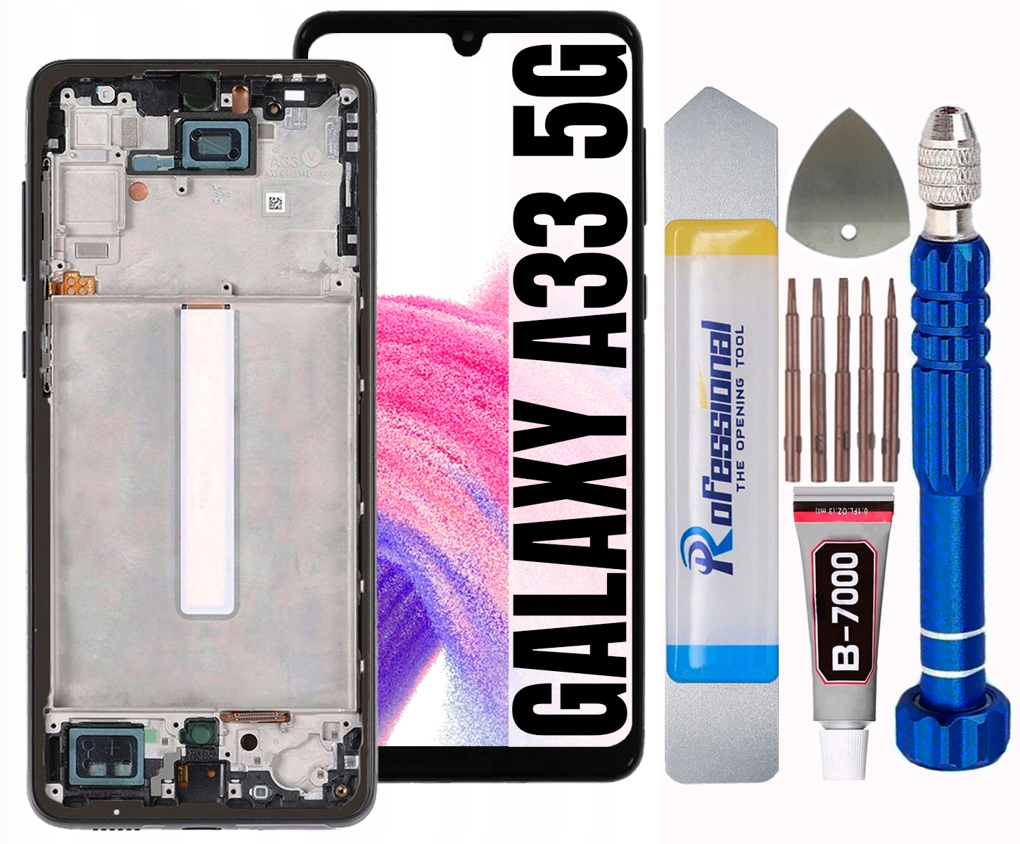 Displej Pro Samsung Galaxy A33 5G A336 A336B Incell LCD Displej Rámeček