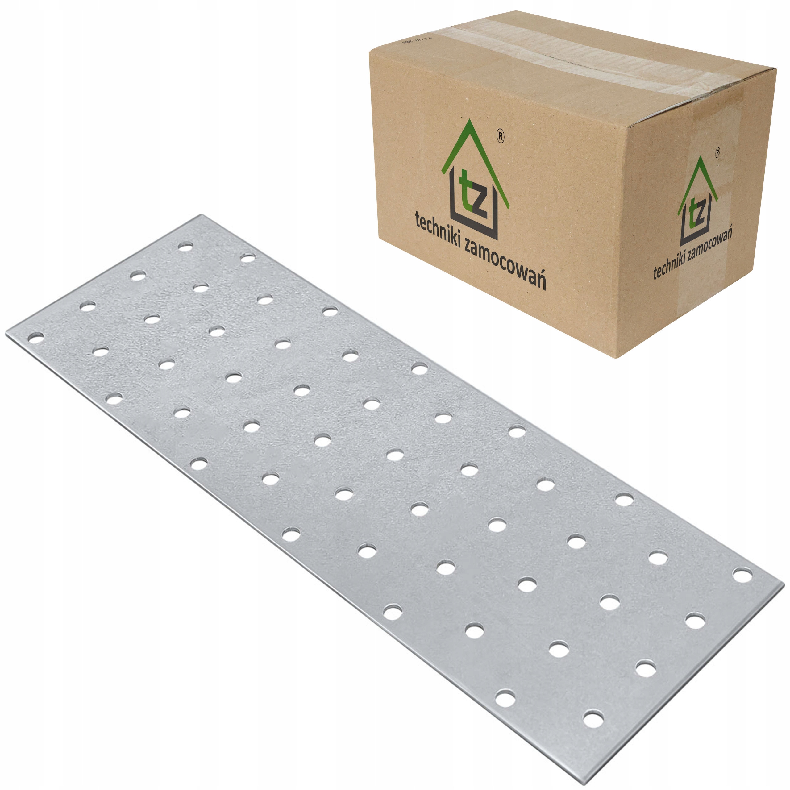 Spojka plochá Perforovaná doska PP10 80x240 50s.