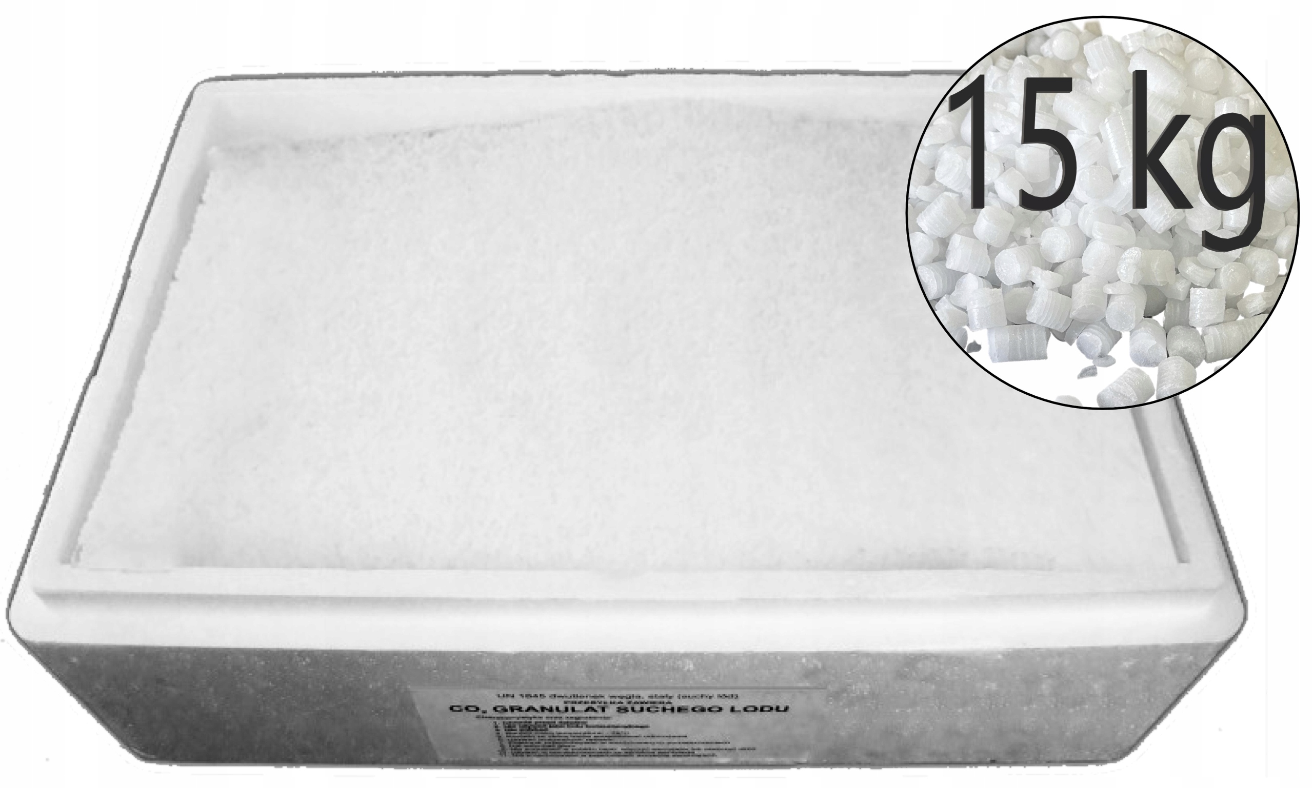 

Suchy Lód Do Gastronomii 16 MM 15 Kg Termobox