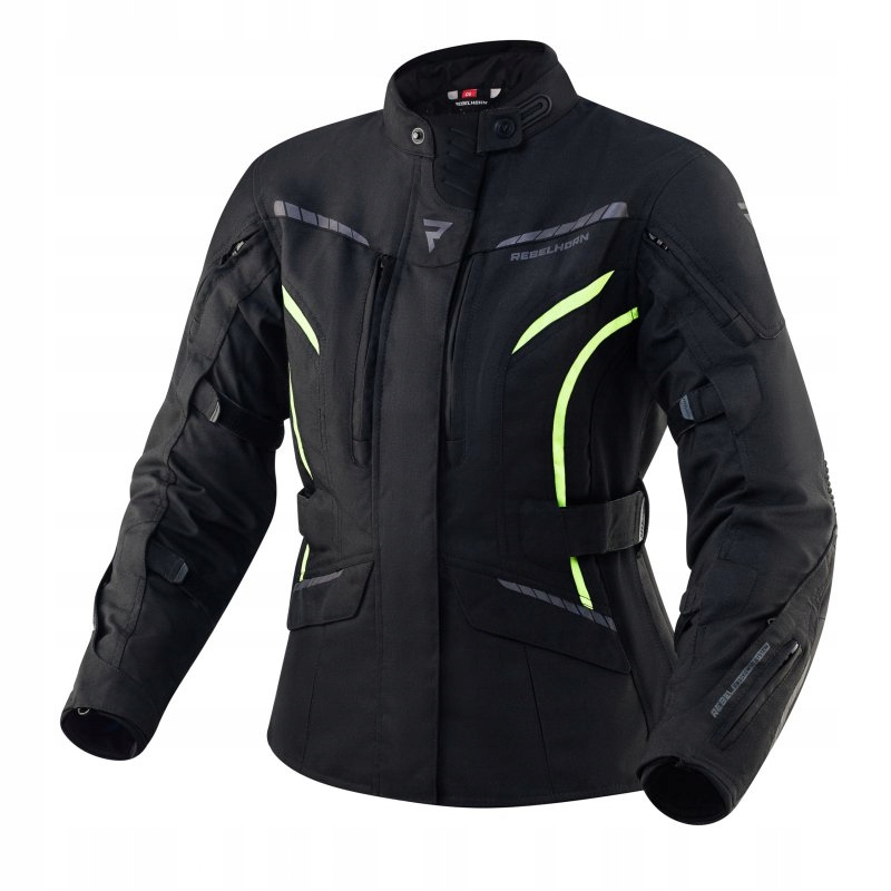 Textilná Bunda Rebelhorn Hiker III Lady Black/flo Yellow Dxs