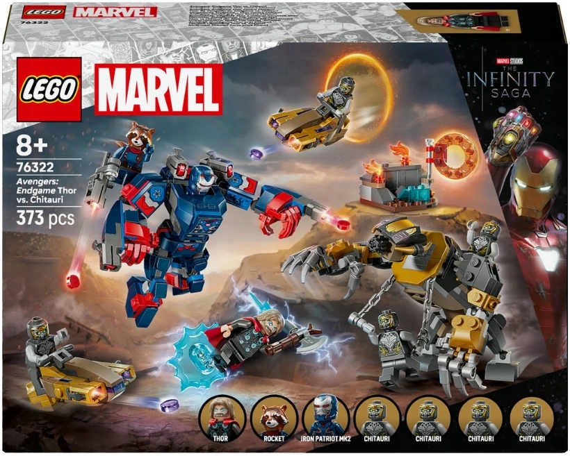 Lego Marvel Heroes 76322 Avengers: Konec hry Thor versus Chitauri