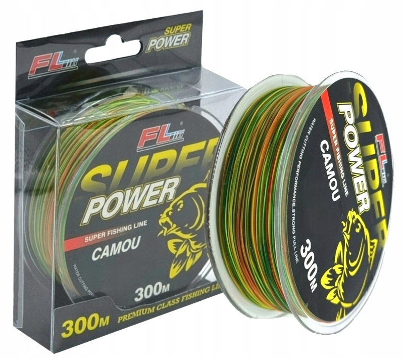 

Żyłka Power Camou Carp 300m 0,25mm Feeder Grunt