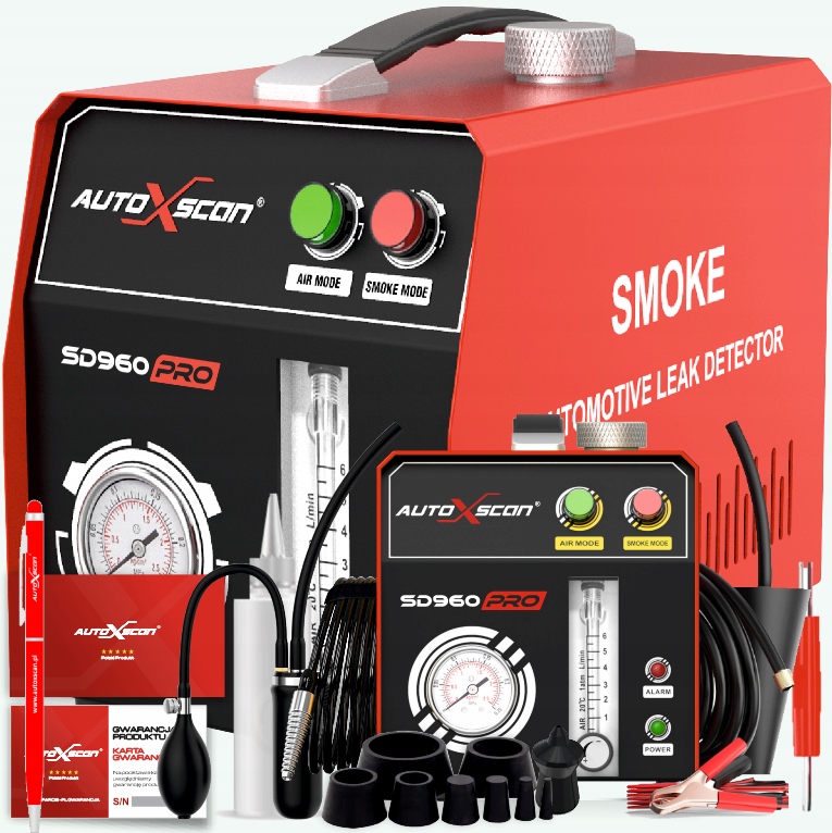 TESTER SZCZELNOŚCI SILNIKA RUR WĘŻY GENERATOR DYMU