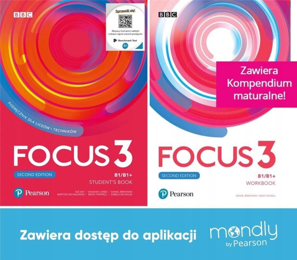 FOCUS SECOND EDITION 3. KOMPLET PODRĘCZNIK + ZES..