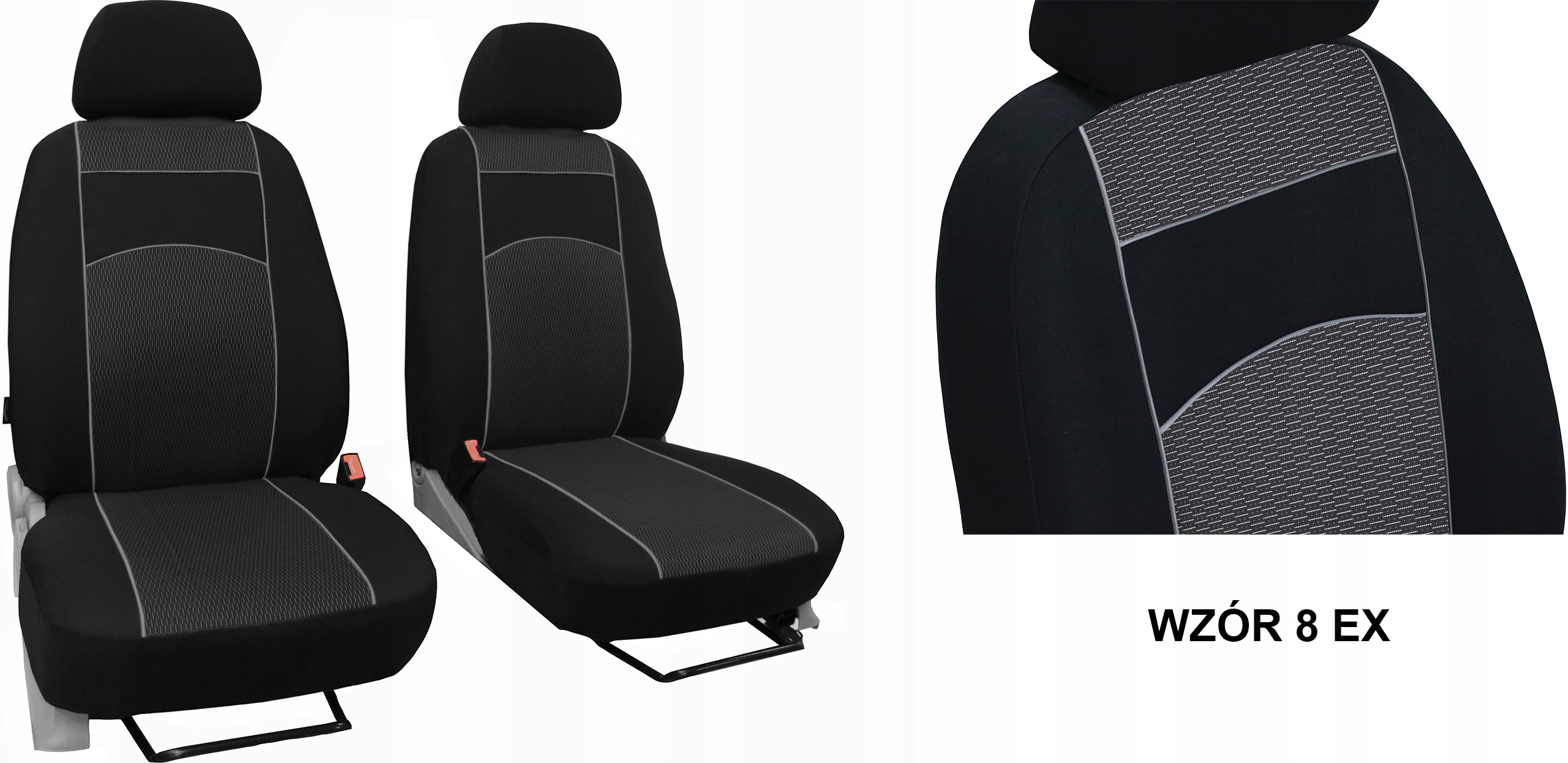GRUBE POKROWCE MIAROWE do KIA SPORTAGE 2 1+1 Rodzaj Dedykowane