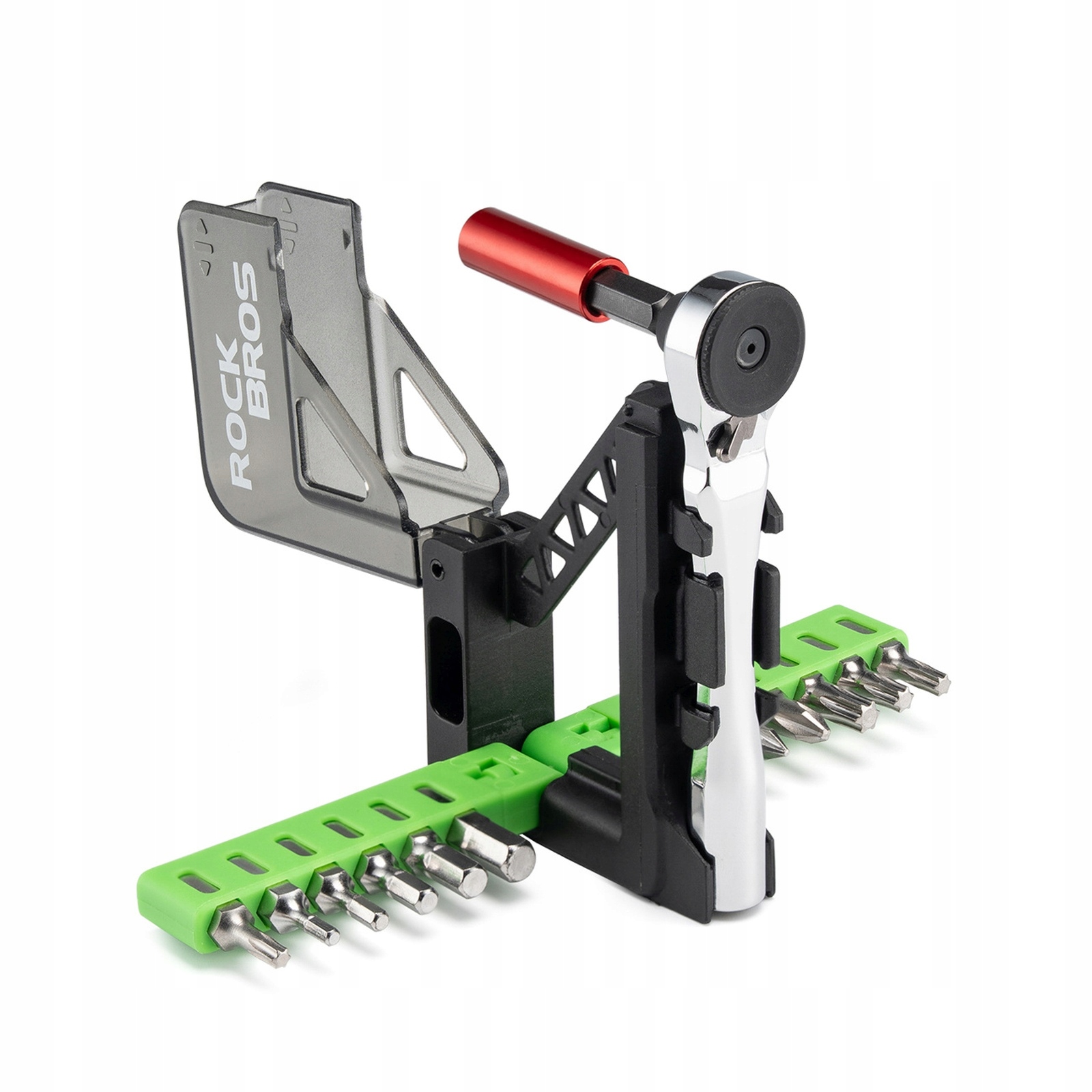 Sada Cyklistického Nářadí Multitool S Mini Ráčnou A Bity