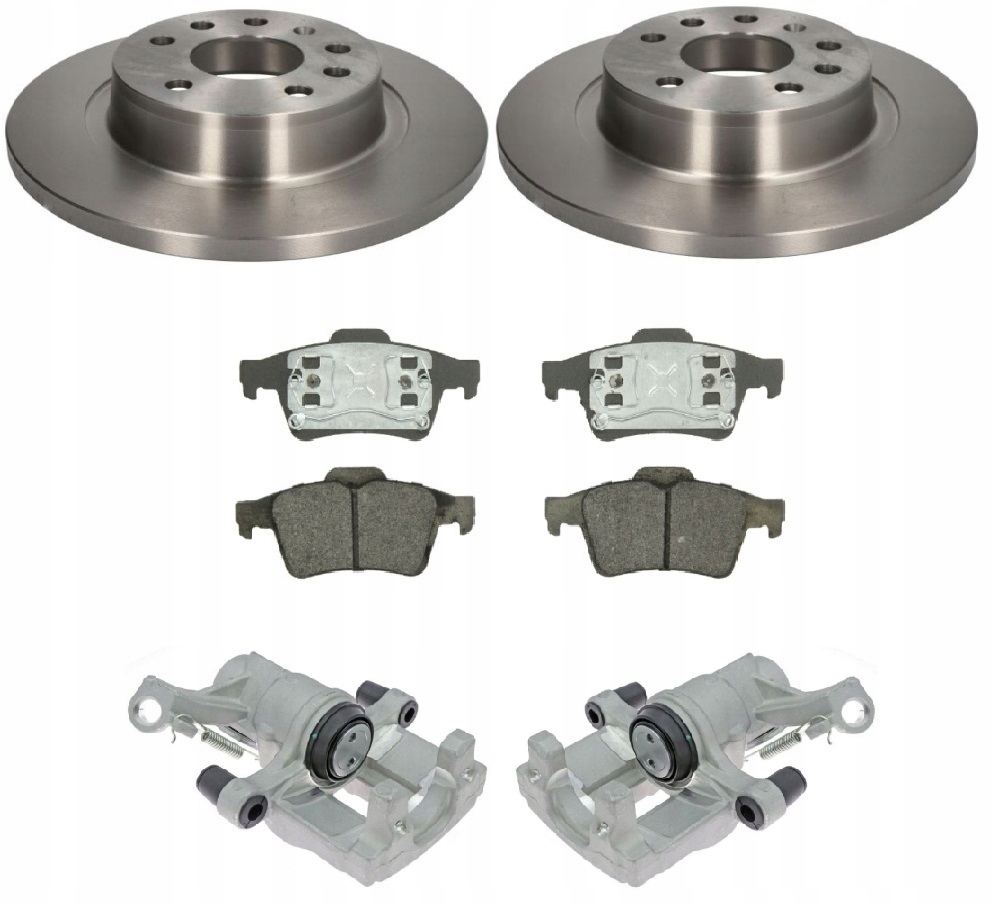 TARCZE + KLOCKI + ZACISKI TYŁ OPEL VECTRA C SIGNUM SAAB 9-3