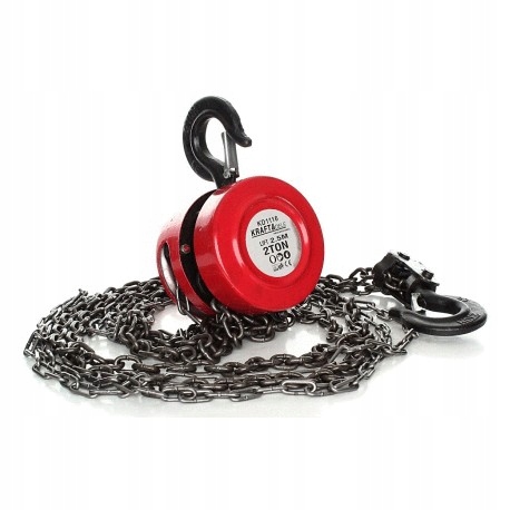 РУЧНА ЛАНЦЮГОВА ЛЕБІДКА 2 ТОННИ 2T