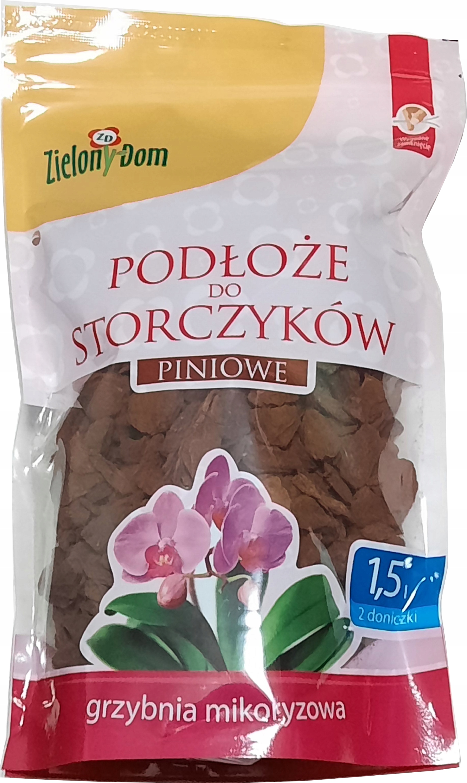 Podłoże do storczyków PINIOWE grzybnia mikoryzowa 1,5 L
