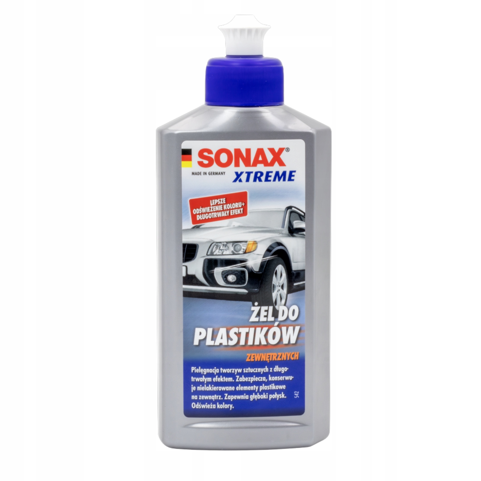 Sonax Extreme Żel Do Plastików Zewnętrznych Preparat Do Ochrony Zderzaków