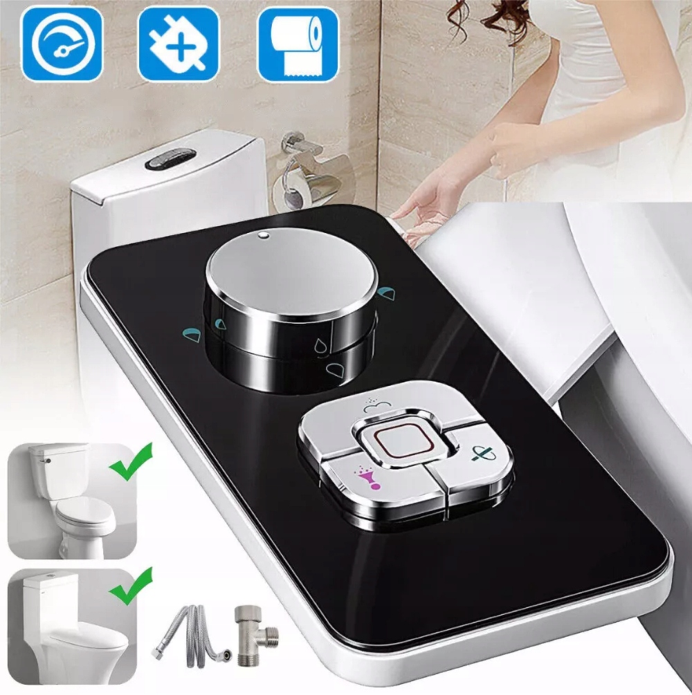 Bidetová Podložka Na Wc Sedátko Dvojité Trysky Japonská toaleta Bidet