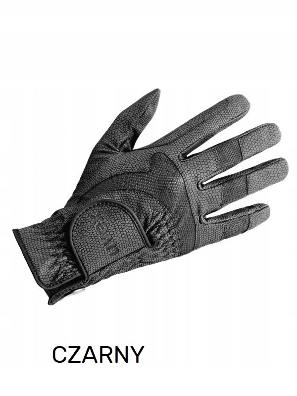 Rękawiczki jeździeckie Uvex czarny r. 6,5
