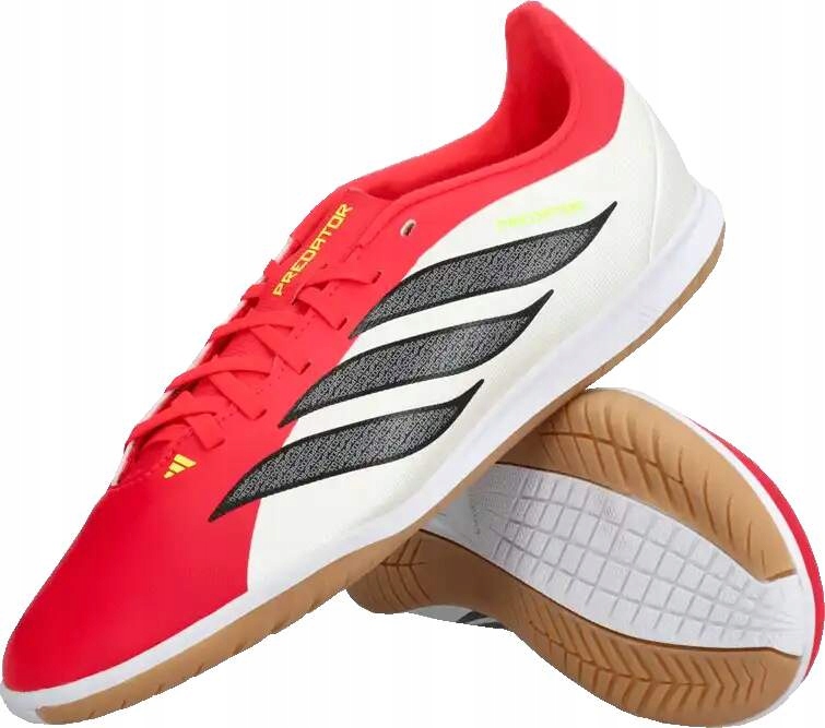 Dětské sálové kopačky Adidas Predator Club In Sala červené2