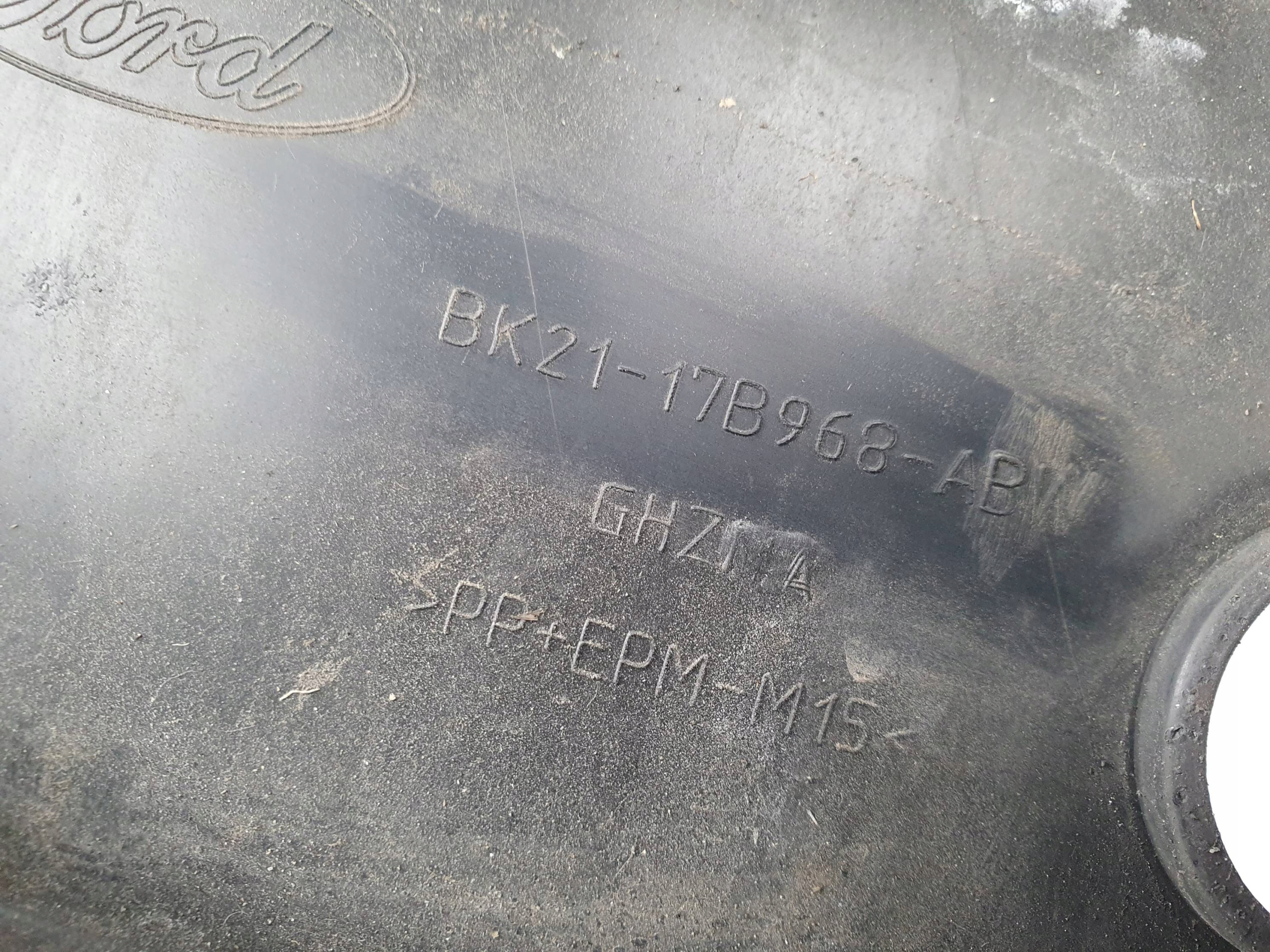 KRATKA PRZÓD BK21-17B968-AB FORD TRANSIT CUSTOM Strona zabudowy przód