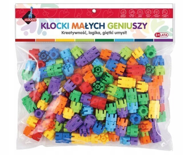 

Klocki Małych Geniuszy Śrubki 100 elementów