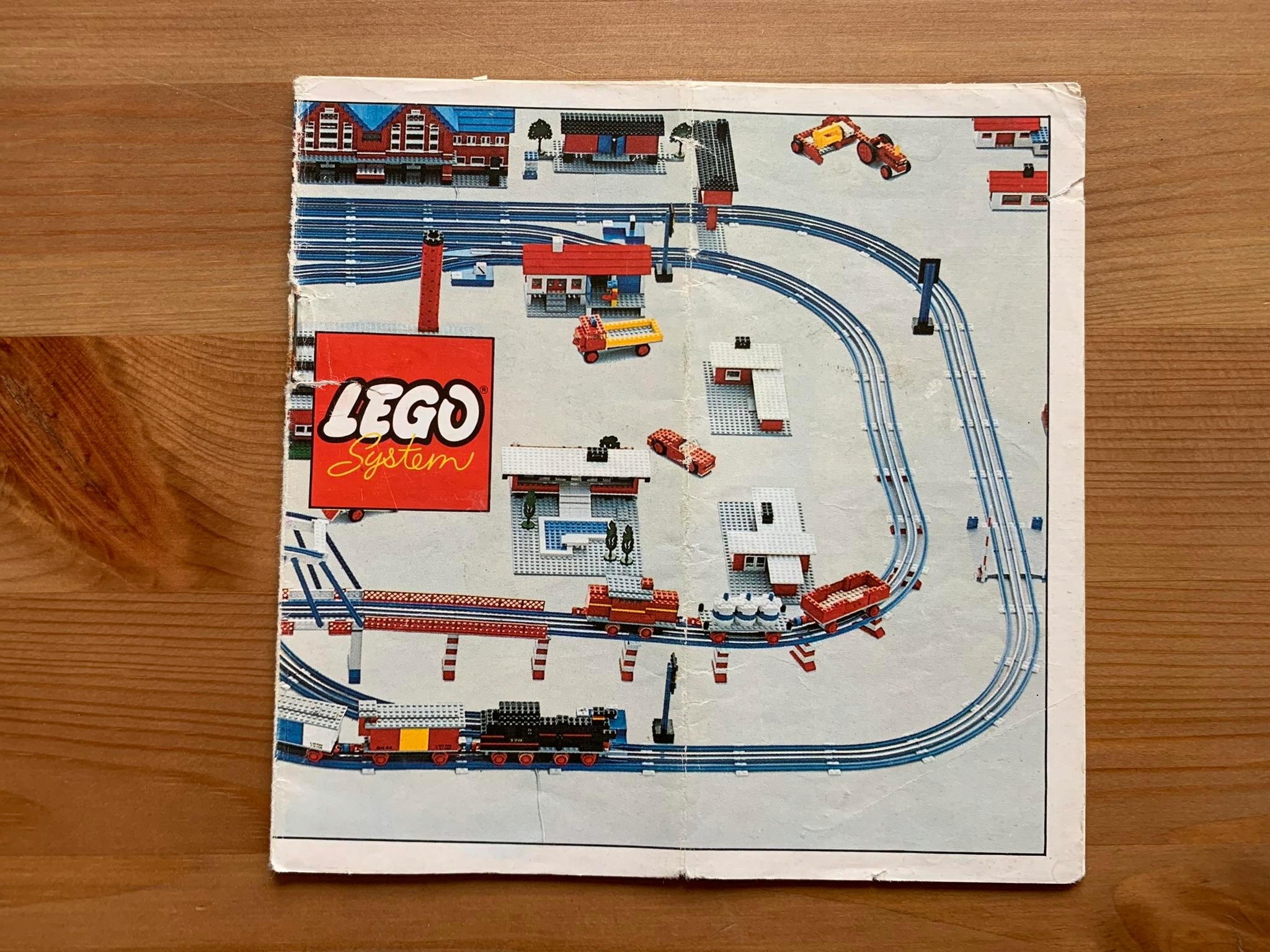 LEGO train pociąg 1970