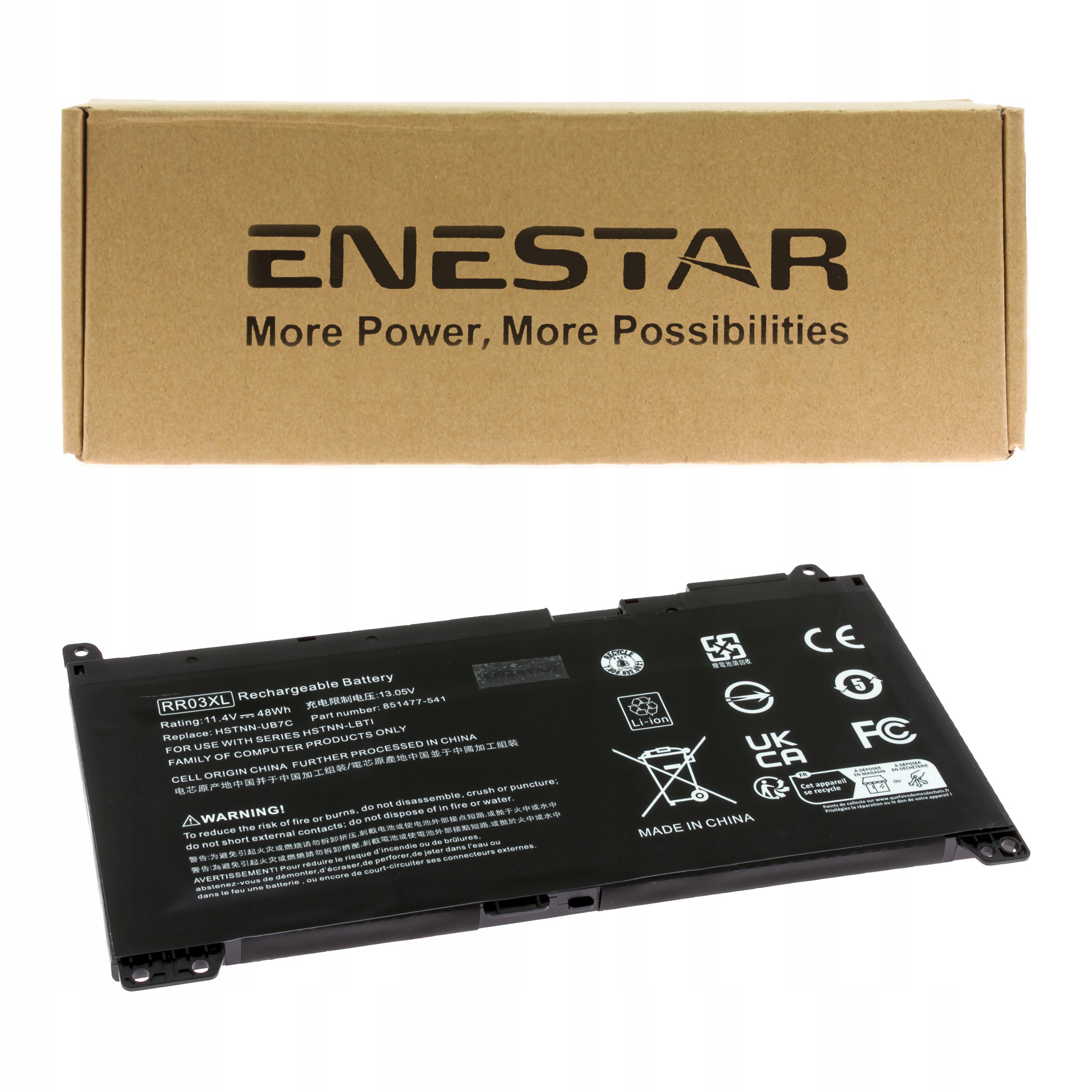 Prémiová baterie pro Hp RR03XL mt20 mt21 ProBook 430 G5 440 G4 450 455 470