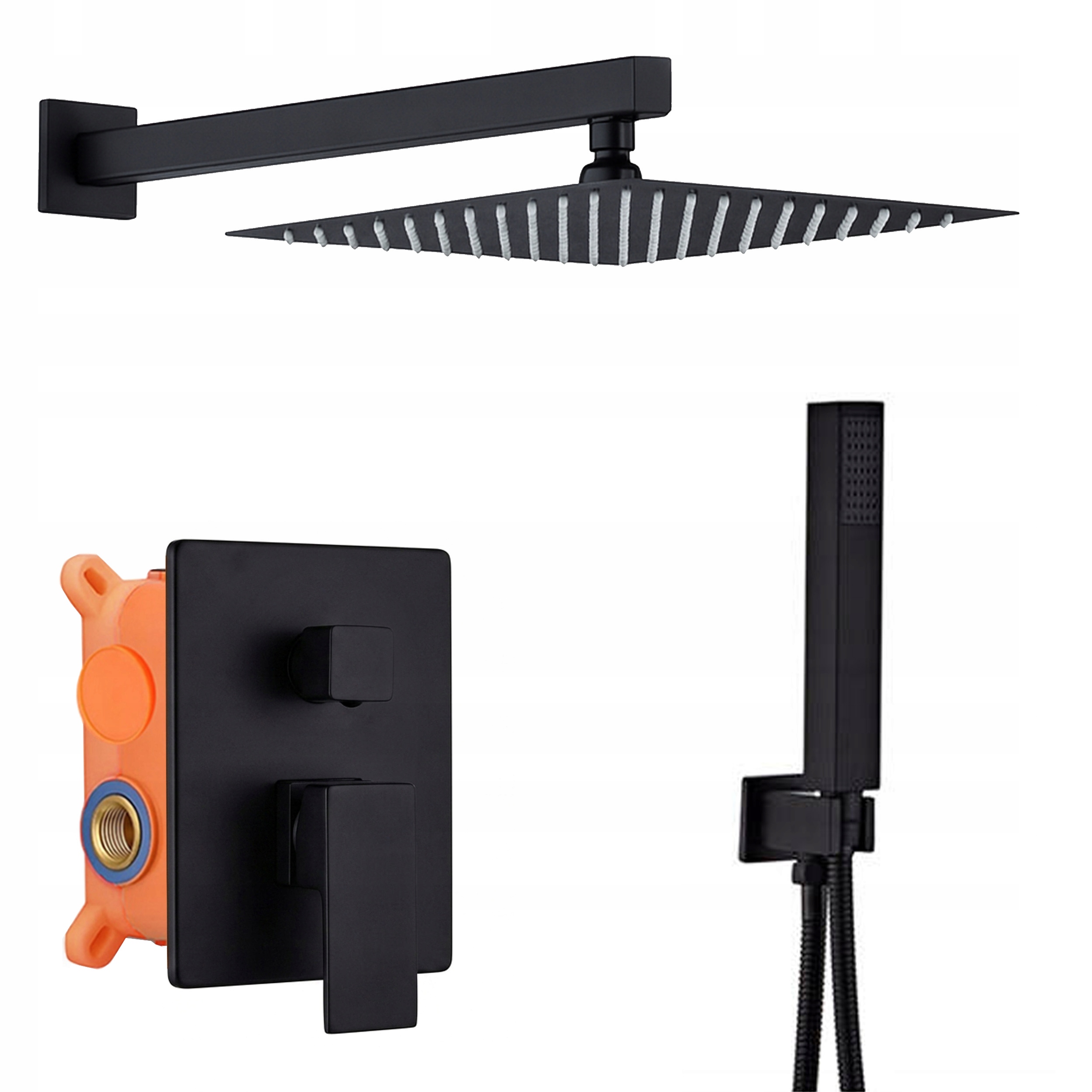 Podomietkový Sprchový Set Basilio Čierny Smartbox