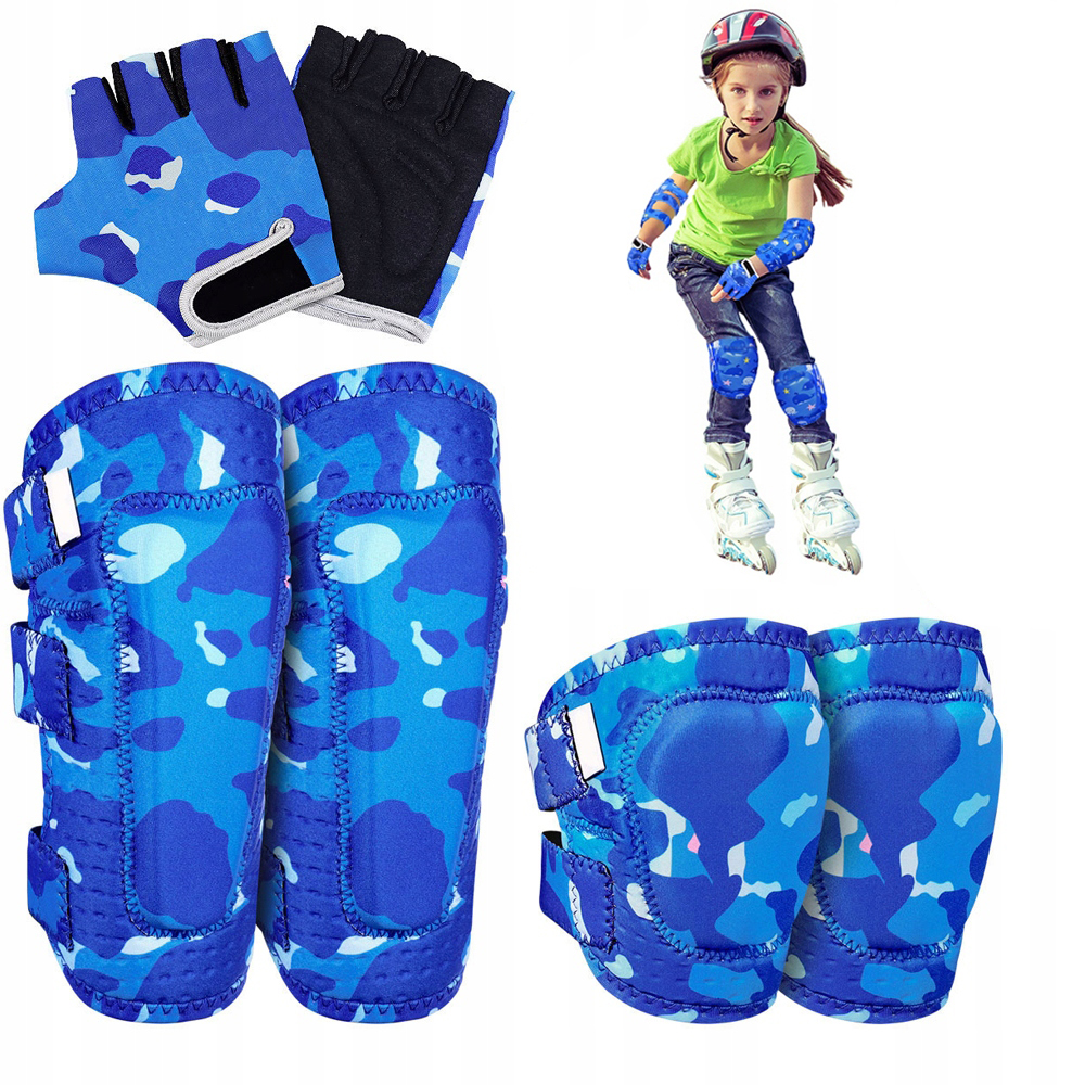 Sada Chráničů Na Kolečkové Brusle Kolo Kolena Lokty Pro Děti S/m