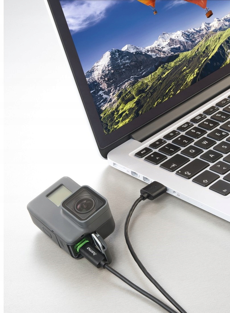 KABEL USB - USB-C, z wyświetlaczem LED 1M HAMA Długość kabla 1 m