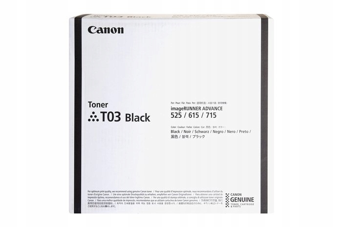 Originálny čierny toner Canon IR525, IR615, IR715 (T03, 2725C001)