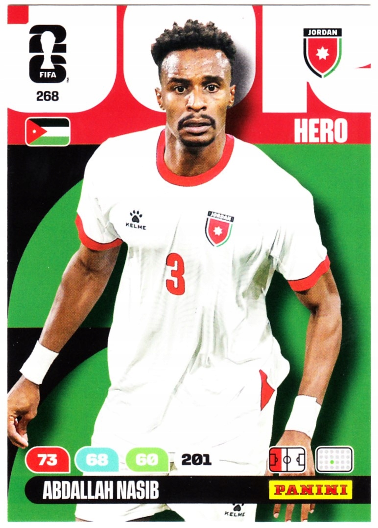 Karta Kolekcjonerska Panini Fifa World Cup 2026 Core Abdallah Nasib 268