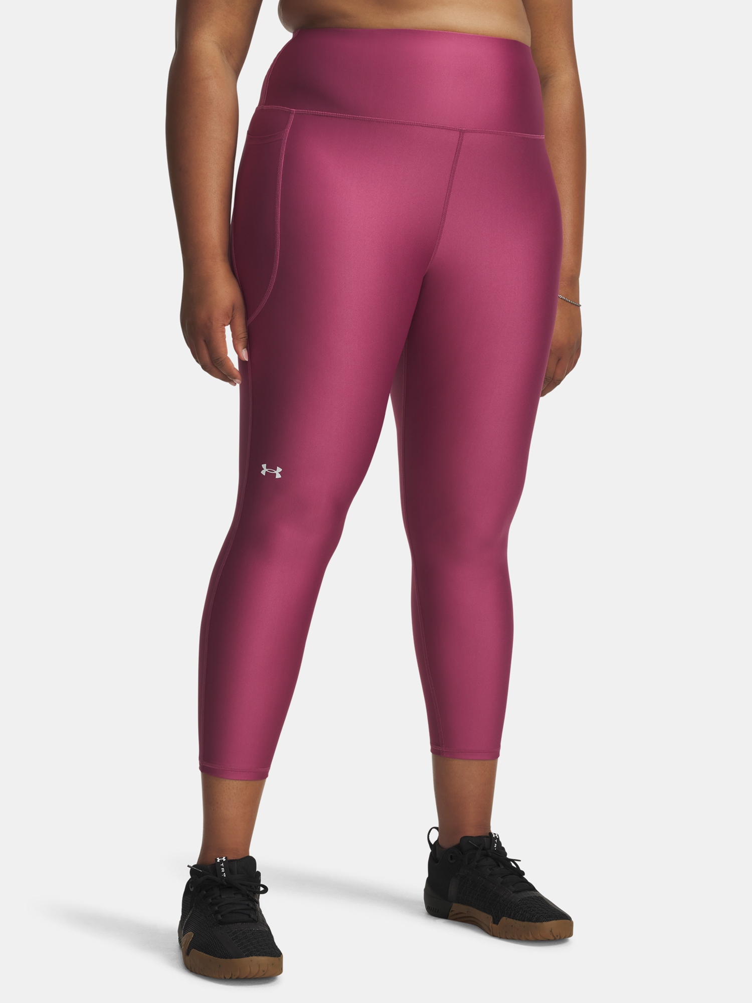 Dámské legíny Under Armour Tech Hi Ankle Leg&-RED vel. 3X