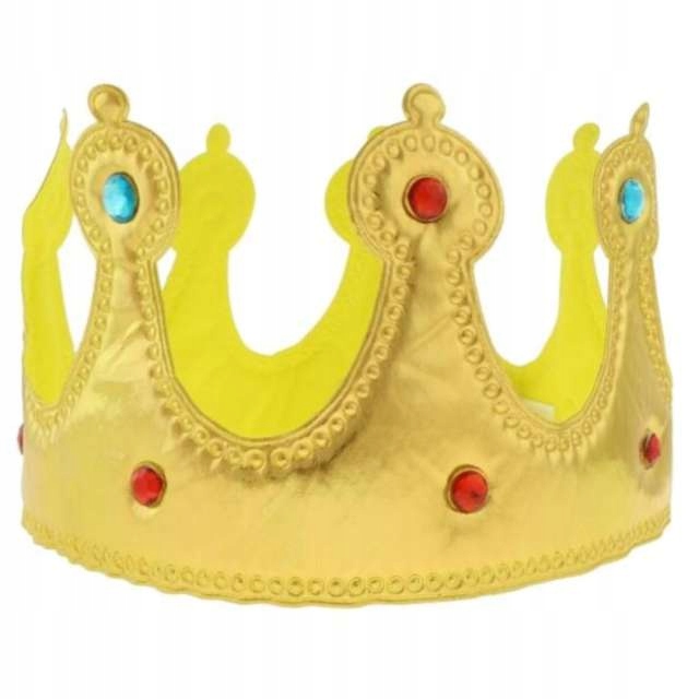 

Korona miękka dla Króla do stroju Książe władca