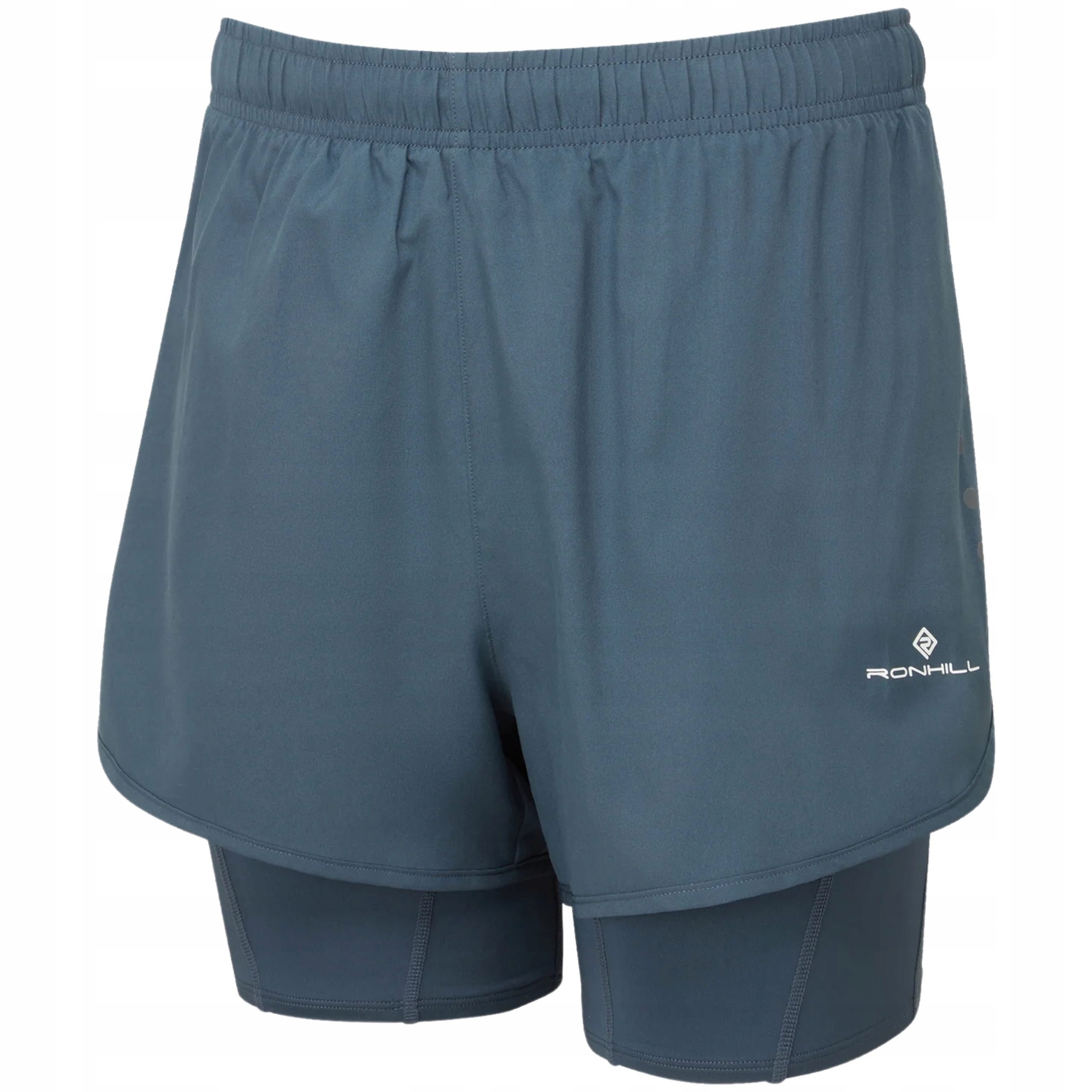 Spodenki Sportowe do Biegania Damskie Ronhill Core Twin Short Niebieski S