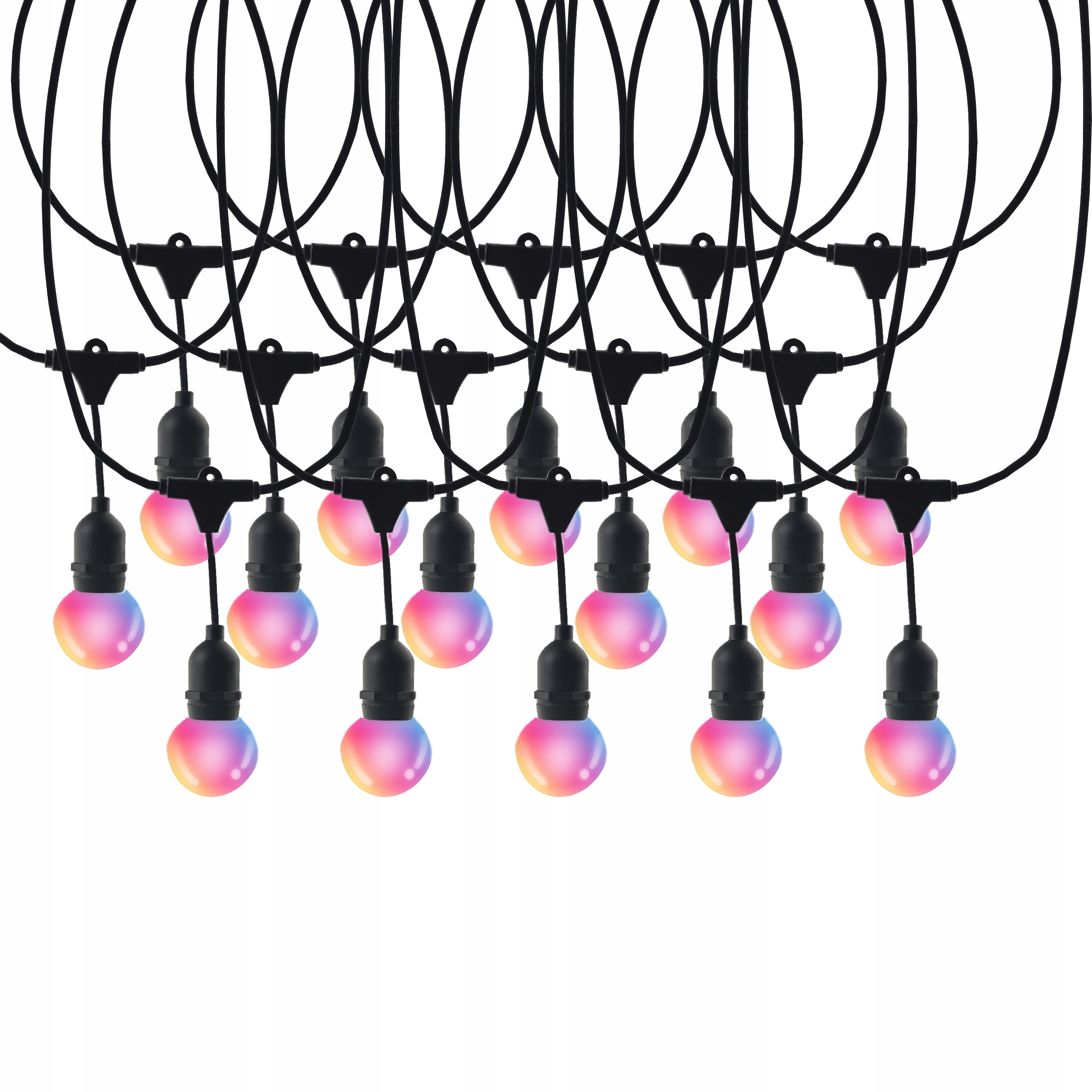 

Girlanda Kolorowa 15m Żarówki Led Łańcuch Ogrodowy