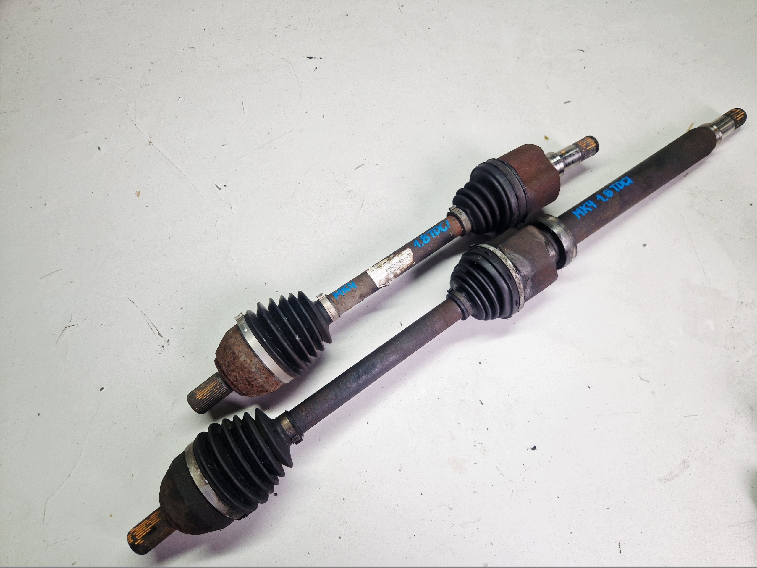 semi-axis front left short. Ford MONDEO MK4 1.8 TDCI