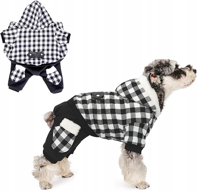 Levně Pawz zimní oblečení teplá měkká bunda pro malé a střední psy