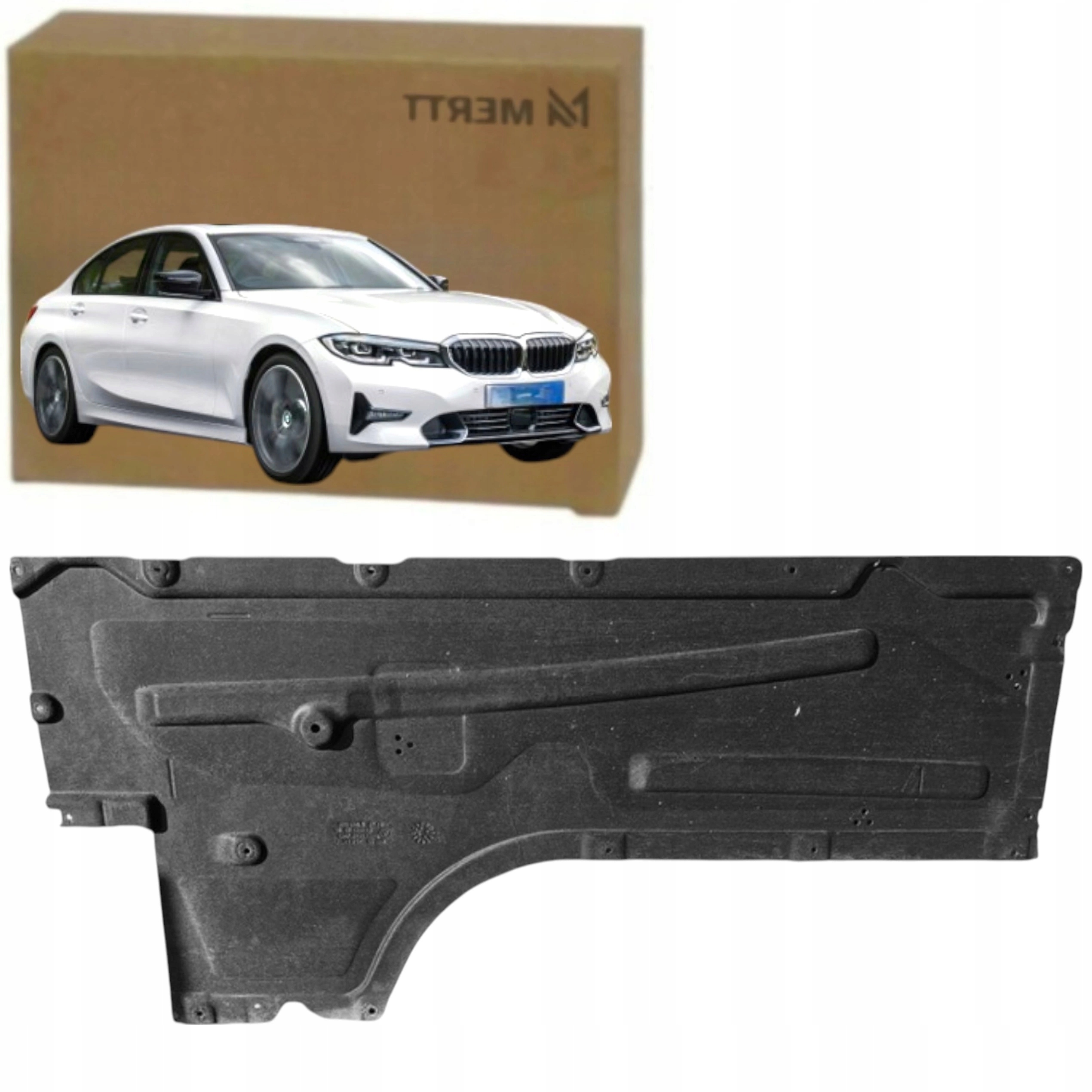 Bmw 3 G20 G21 2018+ Krycí Deska Prahu Podvozku Levá 51757340865